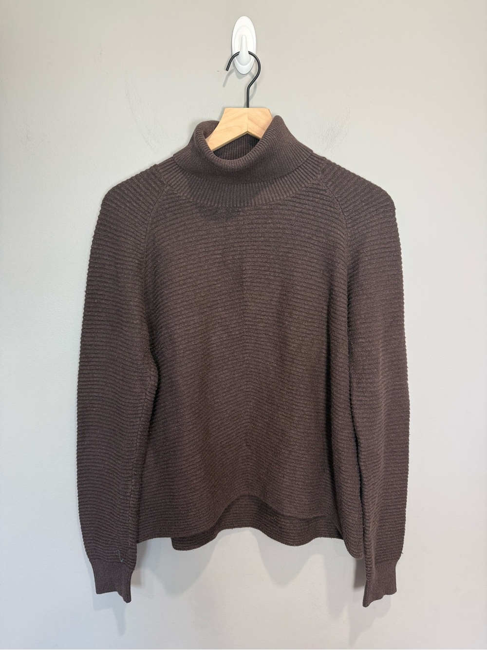 KÜHL‎ Merino Blend Rib Knit Turtleneck Sweater Brown Women’s S